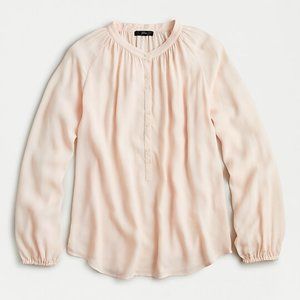 J.Crew • Drapey Popover Blouse